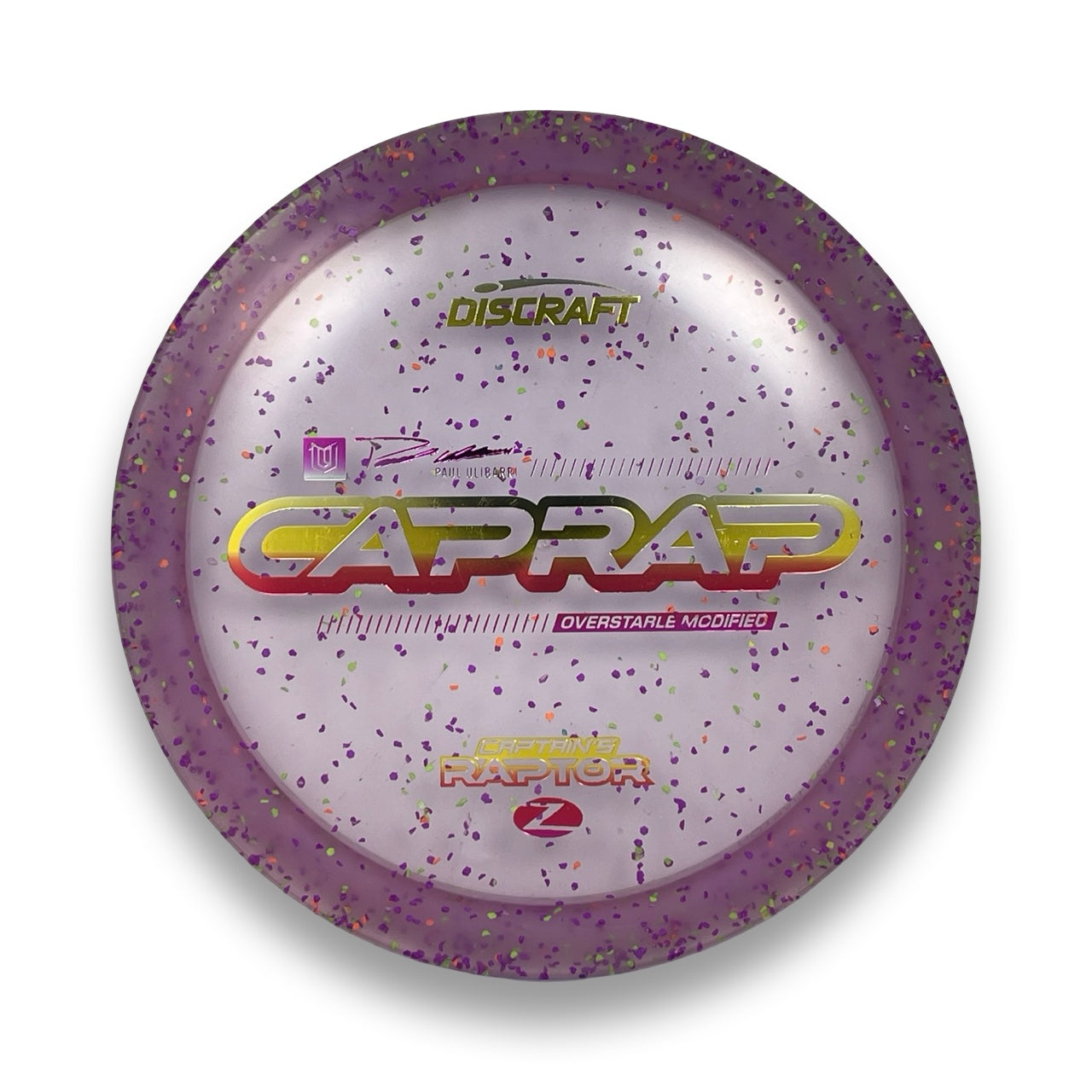 Z Confetti Captains Raptor - 2026 Ulibarri Tour Series