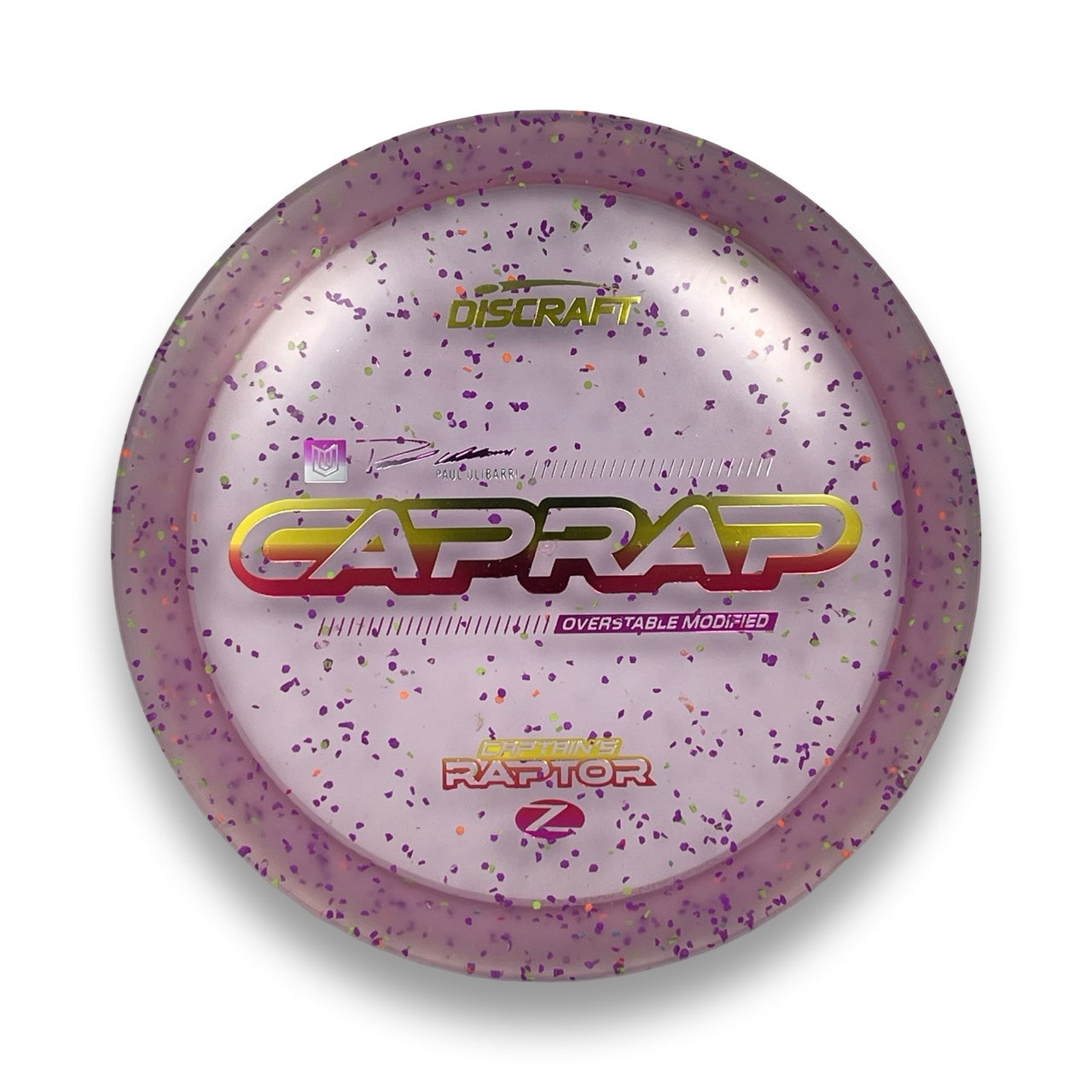 Z Confetti Captains Raptor - 2026 Ulibarri Tour Series