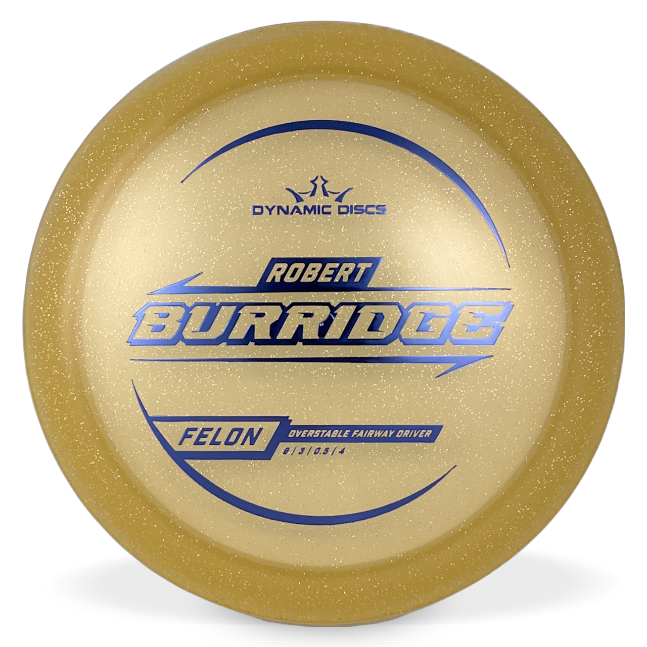 Burridge Lucid Gold Metal Flake Felon - Team Series