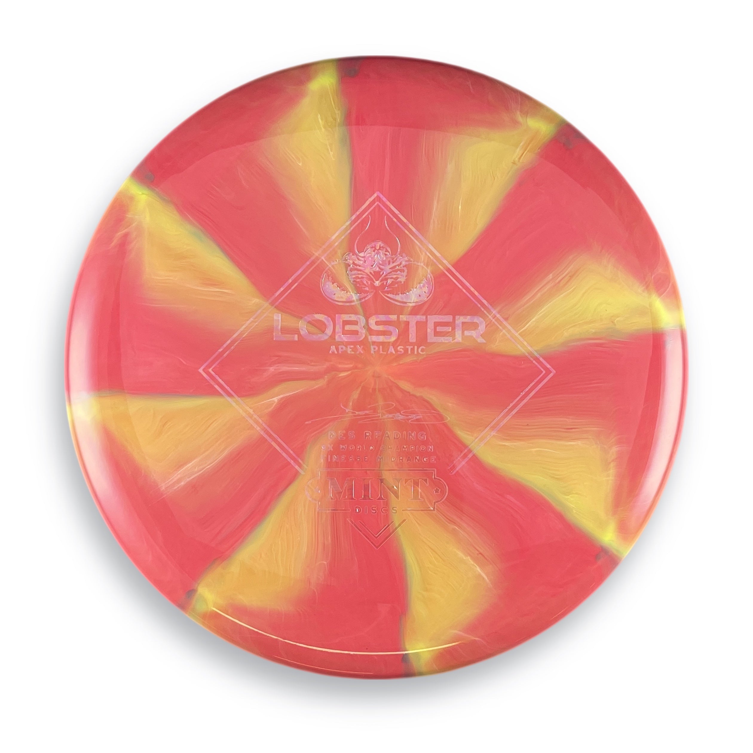Apex Swirly Lobster - Des Reading Signature