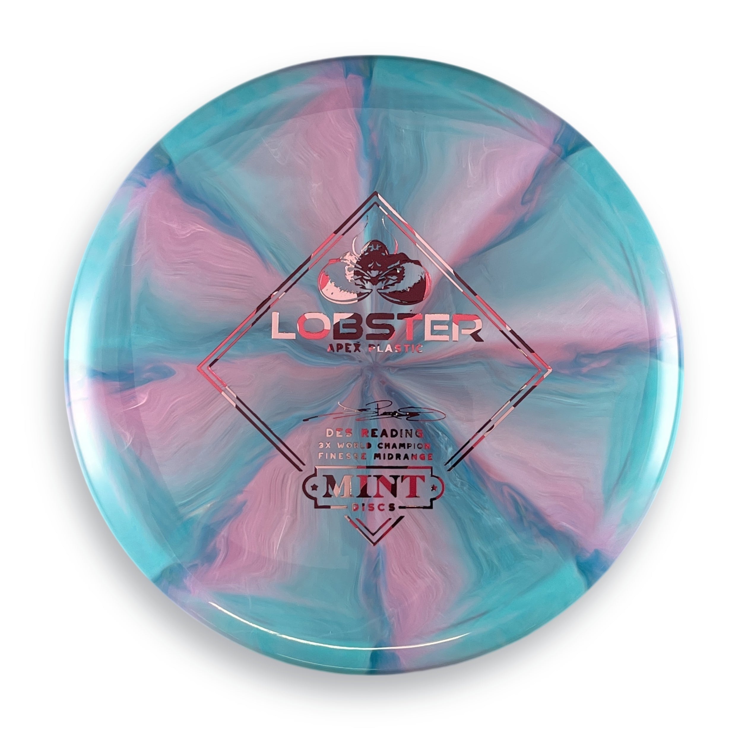 Apex Swirly Lobster - Des Reading Signature