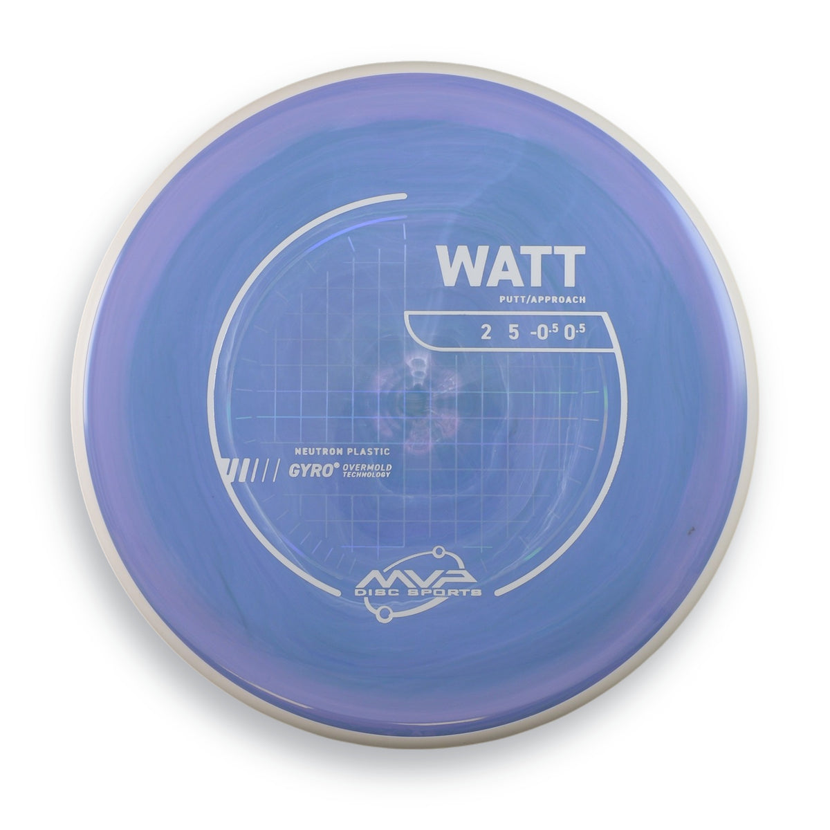 Blurple Swirly Neutron Watt 174g (Warehouse Gem!!)