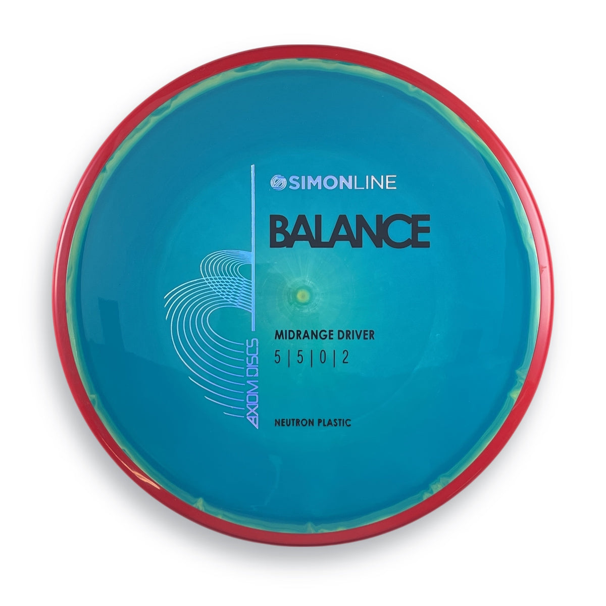 Blue/Green Haloed Rim Neutron Balance 177g (Warehouse Gem!!)