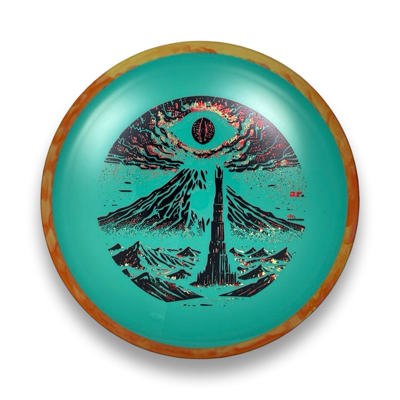 AR Exclusive Neutron Bokeh - Into The Flames Stamp