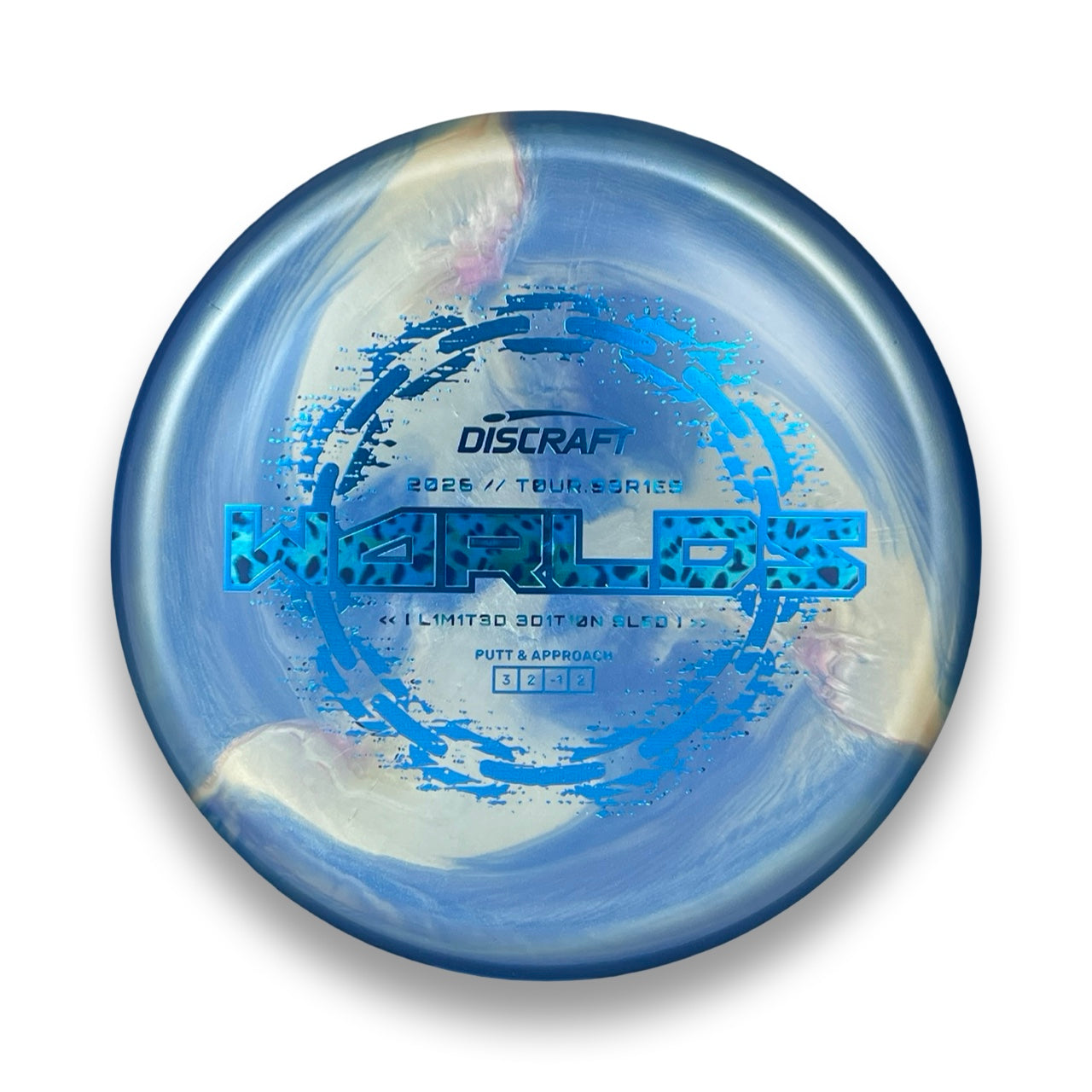 Extra Swirly Worlds Tour Series Sled 178g (Warehouse Gem!!)