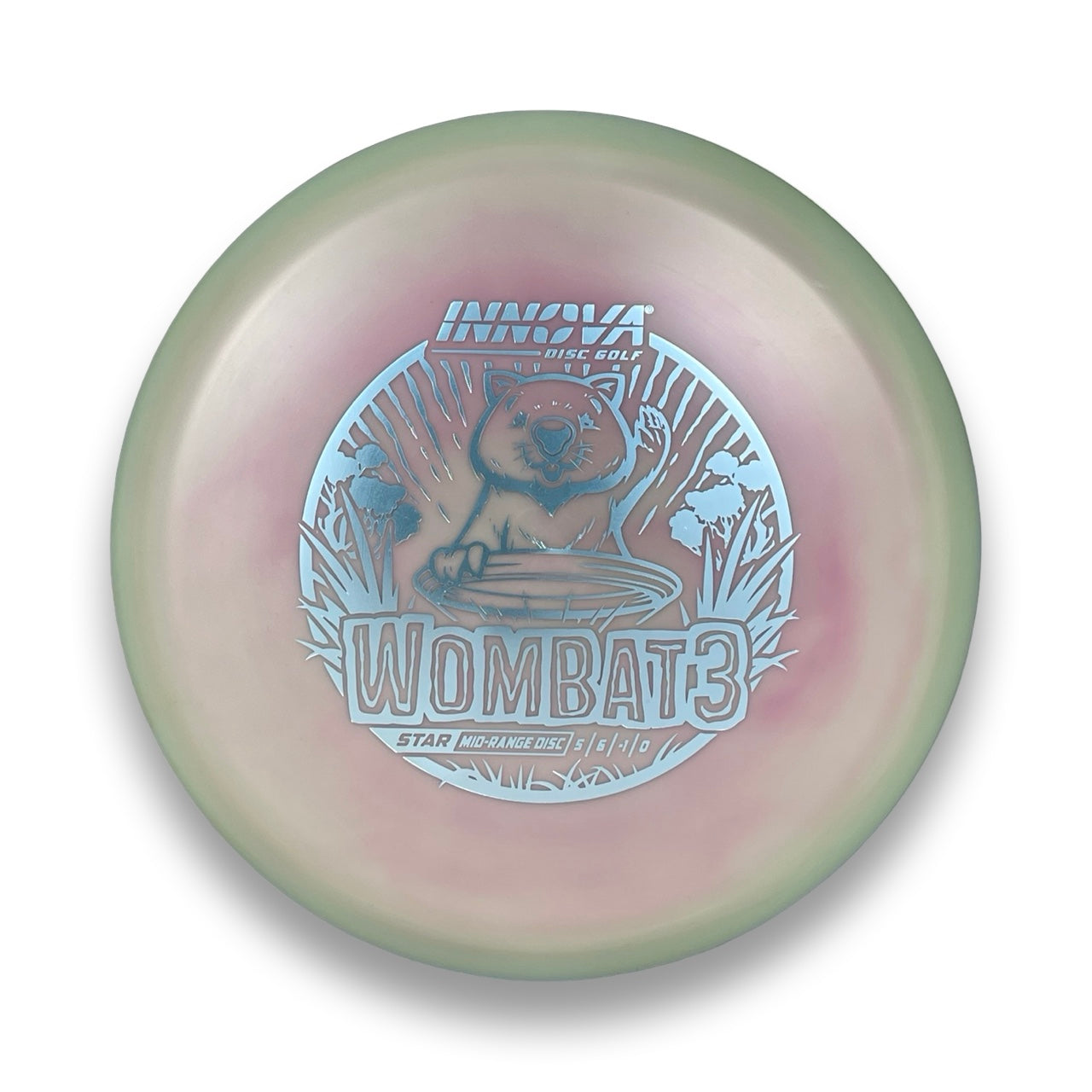 Swirly Star Wombat3 180g (Warehouse Gem!!)