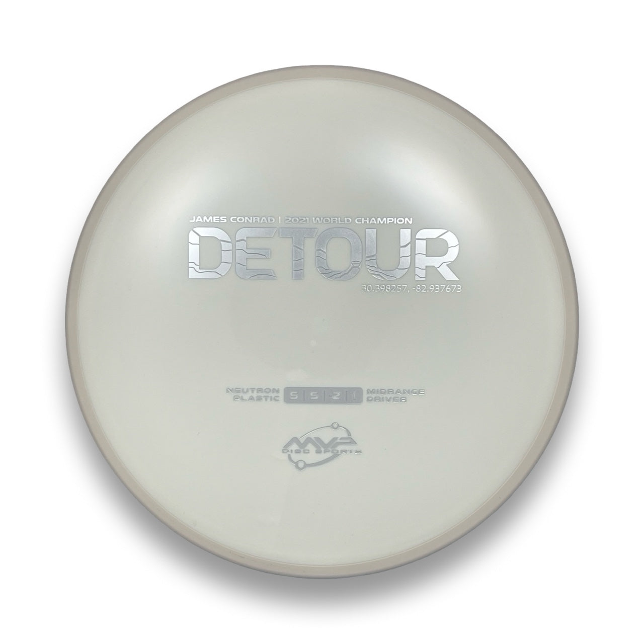 White on White Conrad Neutron Detour 177g (Warehouse Gem!!)