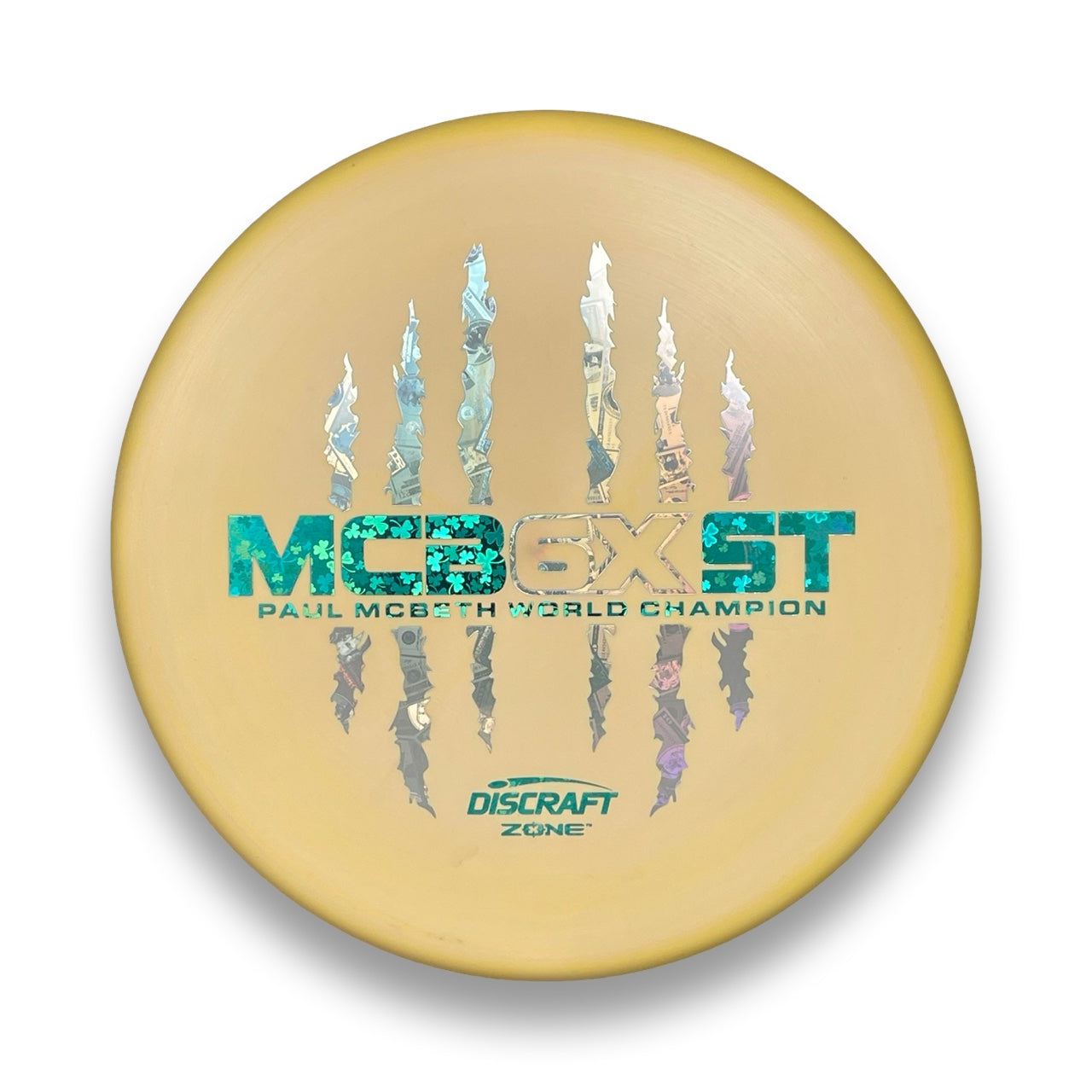 Clover & Money Foil McBeast 6x Claw ESP Zone 173-174g 8.9/10 (Used Gem!!)