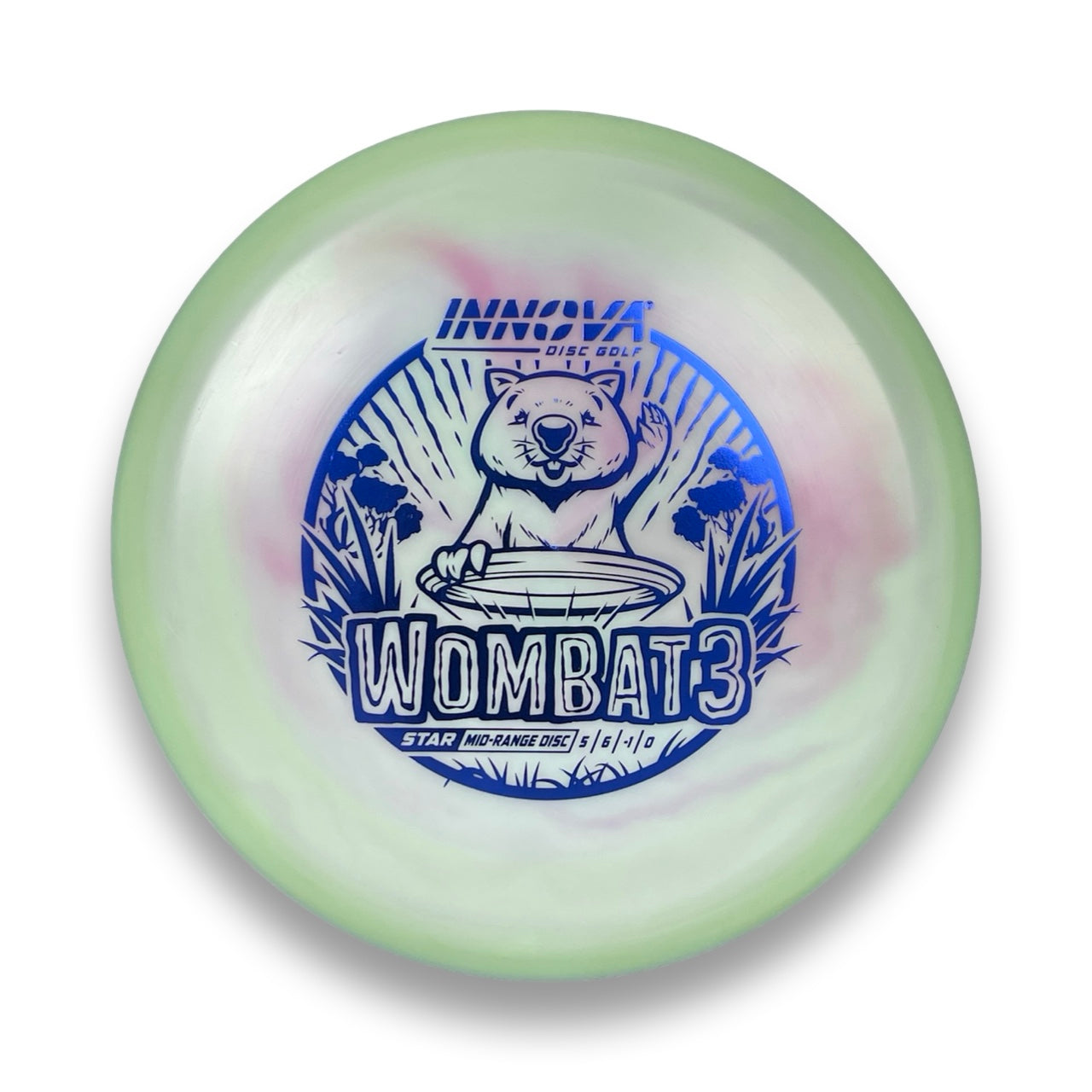 Swirly Star Wombat3 180g (Warehouse Gem!!)