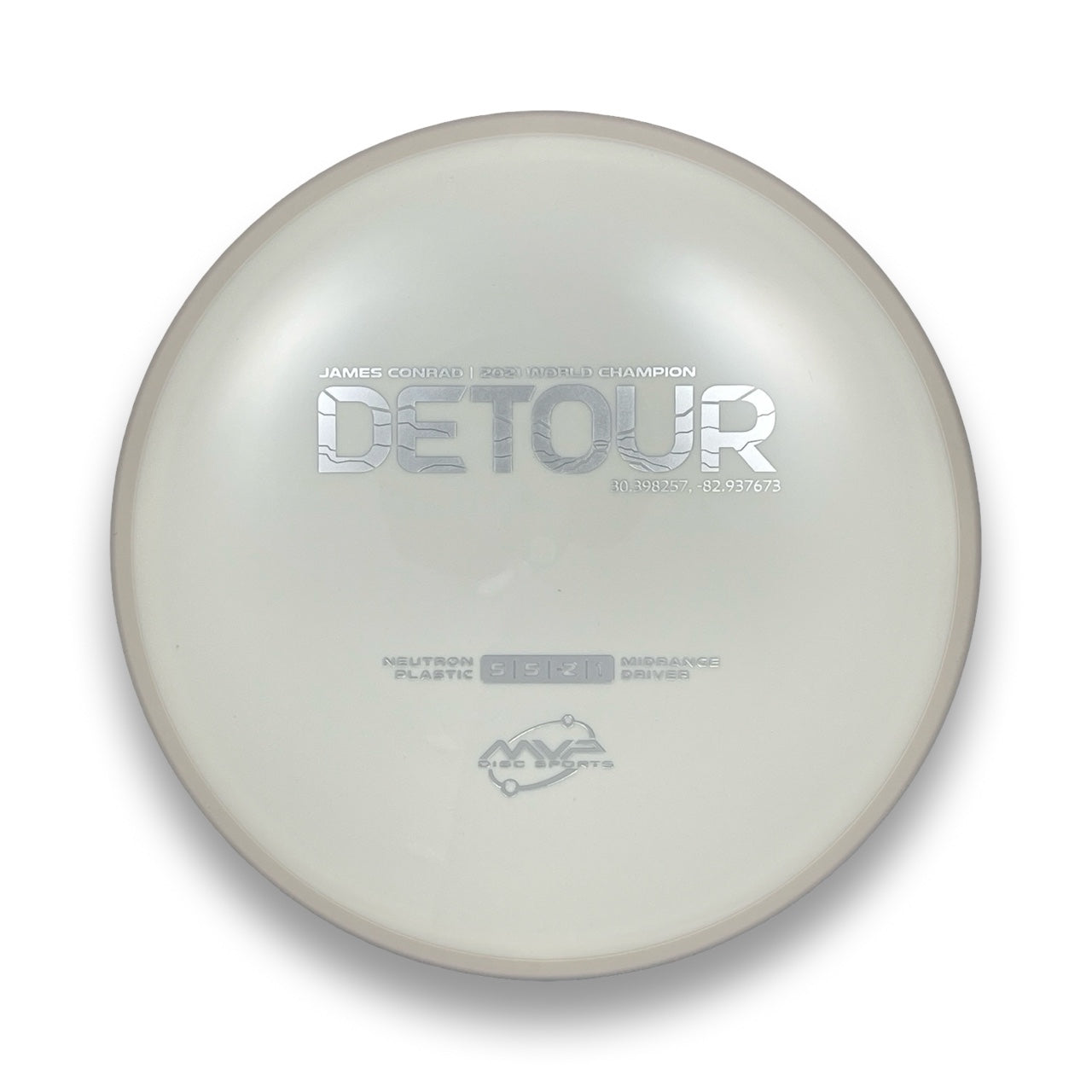 White on White Conrad Neutron Detour 177g (Warehouse Gem!!)
