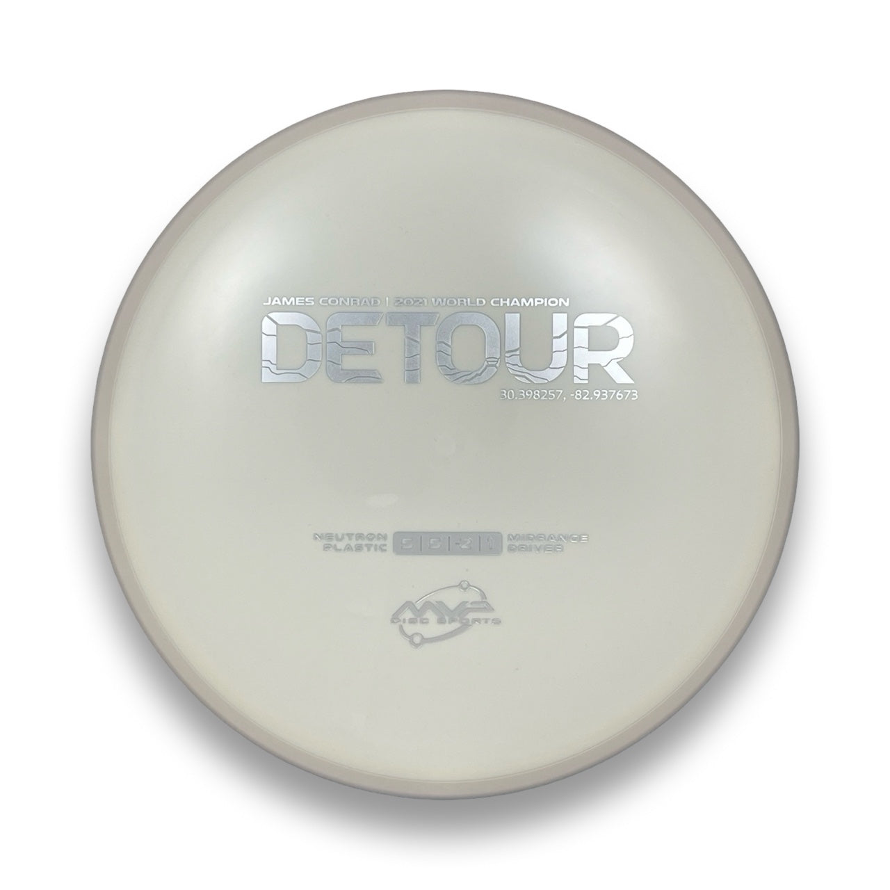 White on White Conrad Neutron Detour 178g (Warehouse Gem!!)