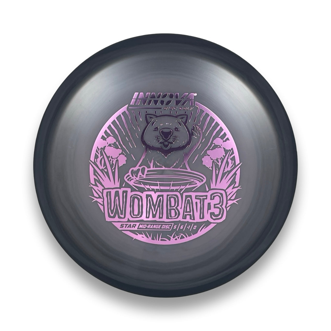 Smokey Swirly Star Wombat3 180g (Warehouse Gem!!)