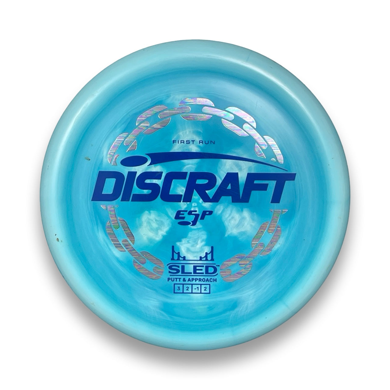 First Run ESP Swirly Sled 179g 8/10 (Used Gem!!)