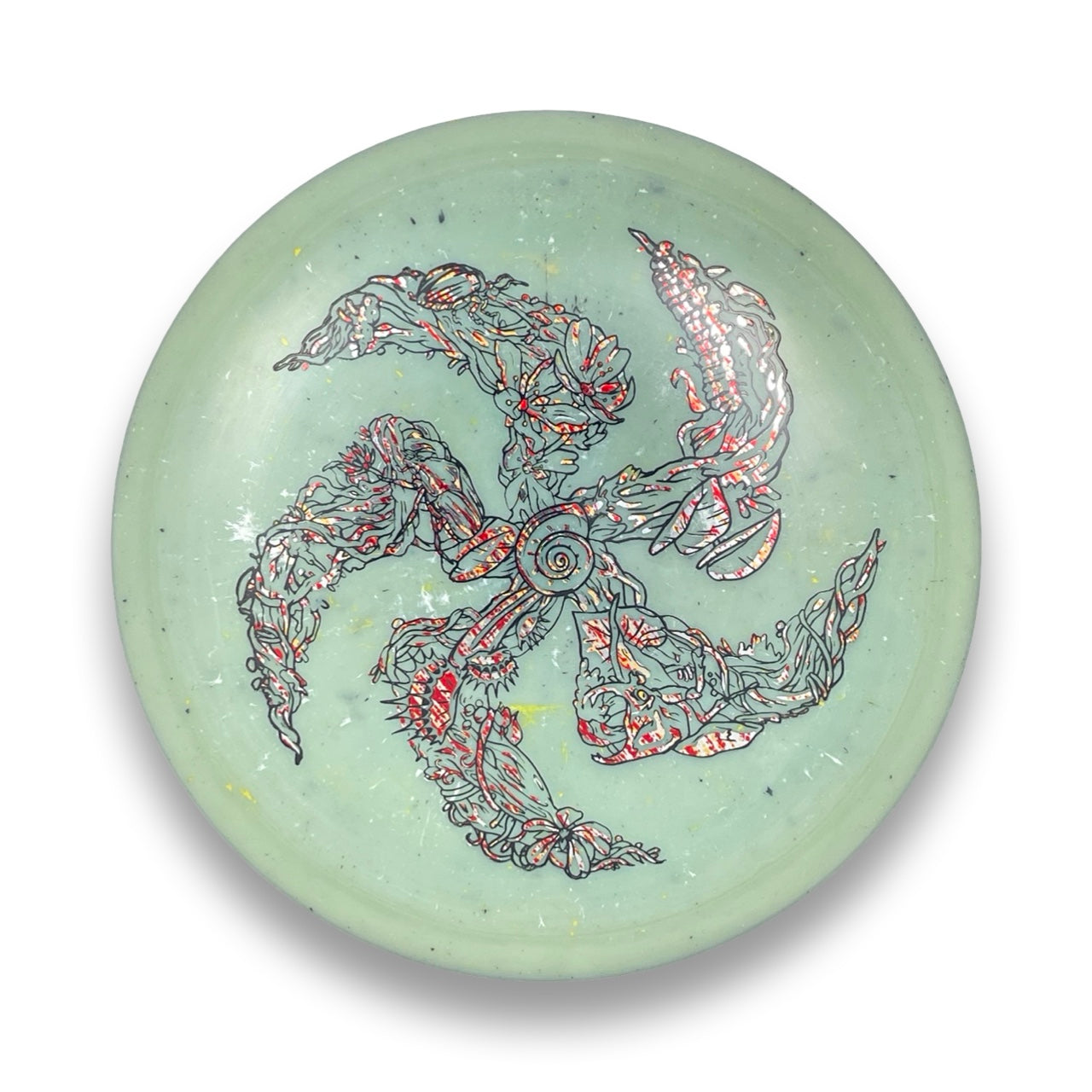 Splatter Star Leopard3 - Bug Out Stamp