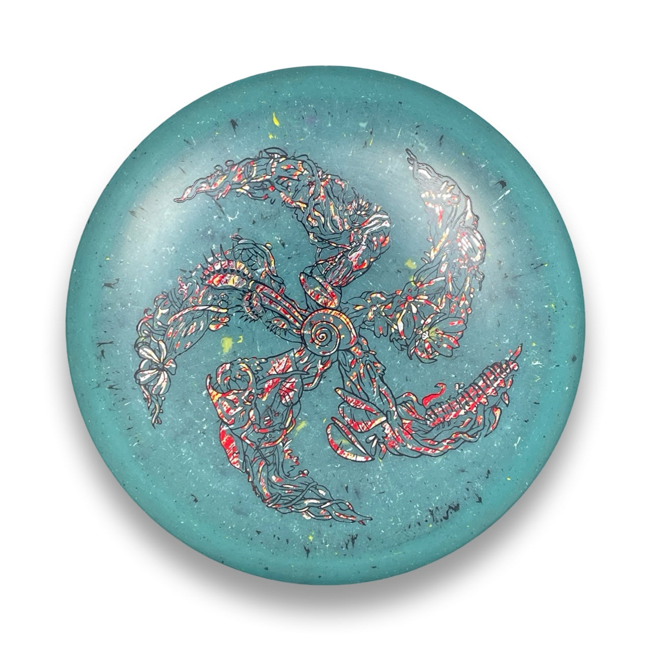 Splatter Star Leopard3 - Bug Out Stamp