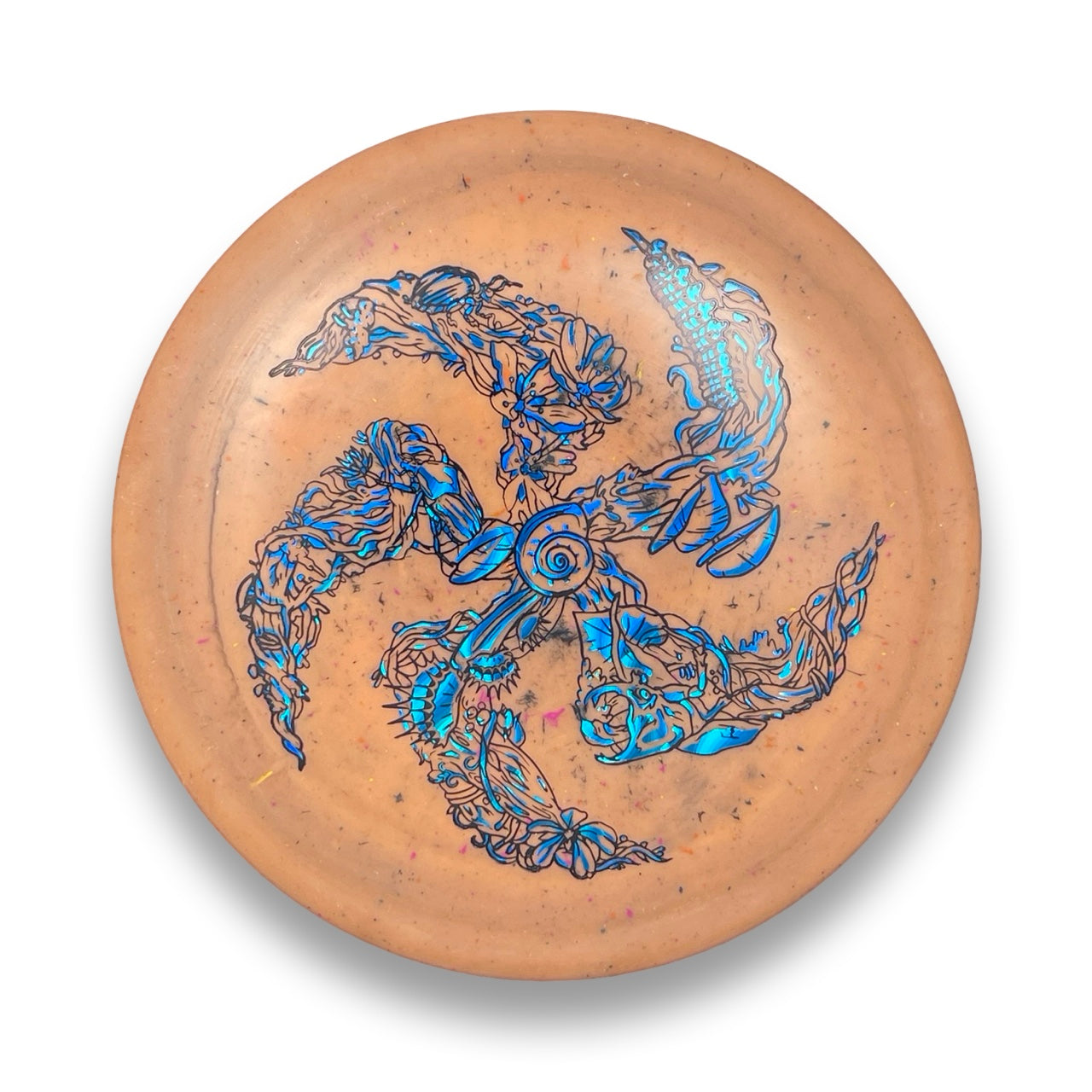Splatter Star Leopard3 - Bug Out Stamp