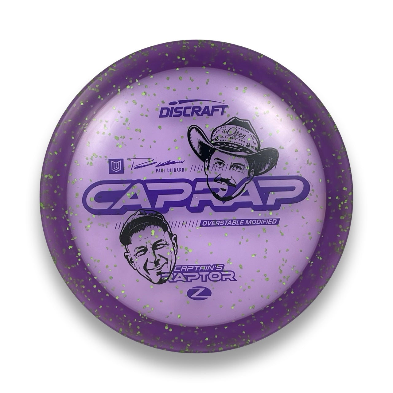 Limited Edition "Faces" Z Confetti CapRap - 2026 Ulibarri OAA Comemmorative