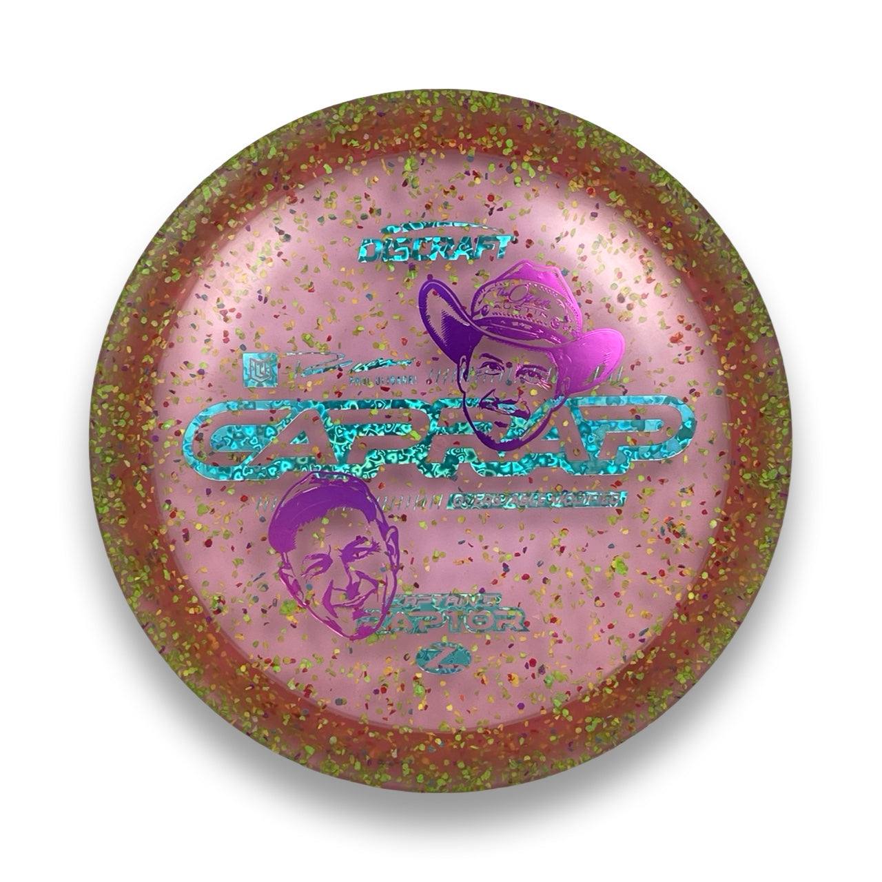 Limited Edition "Faces" Z Confetti CapRap - 2026 Ulibarri OAA Comemmorative