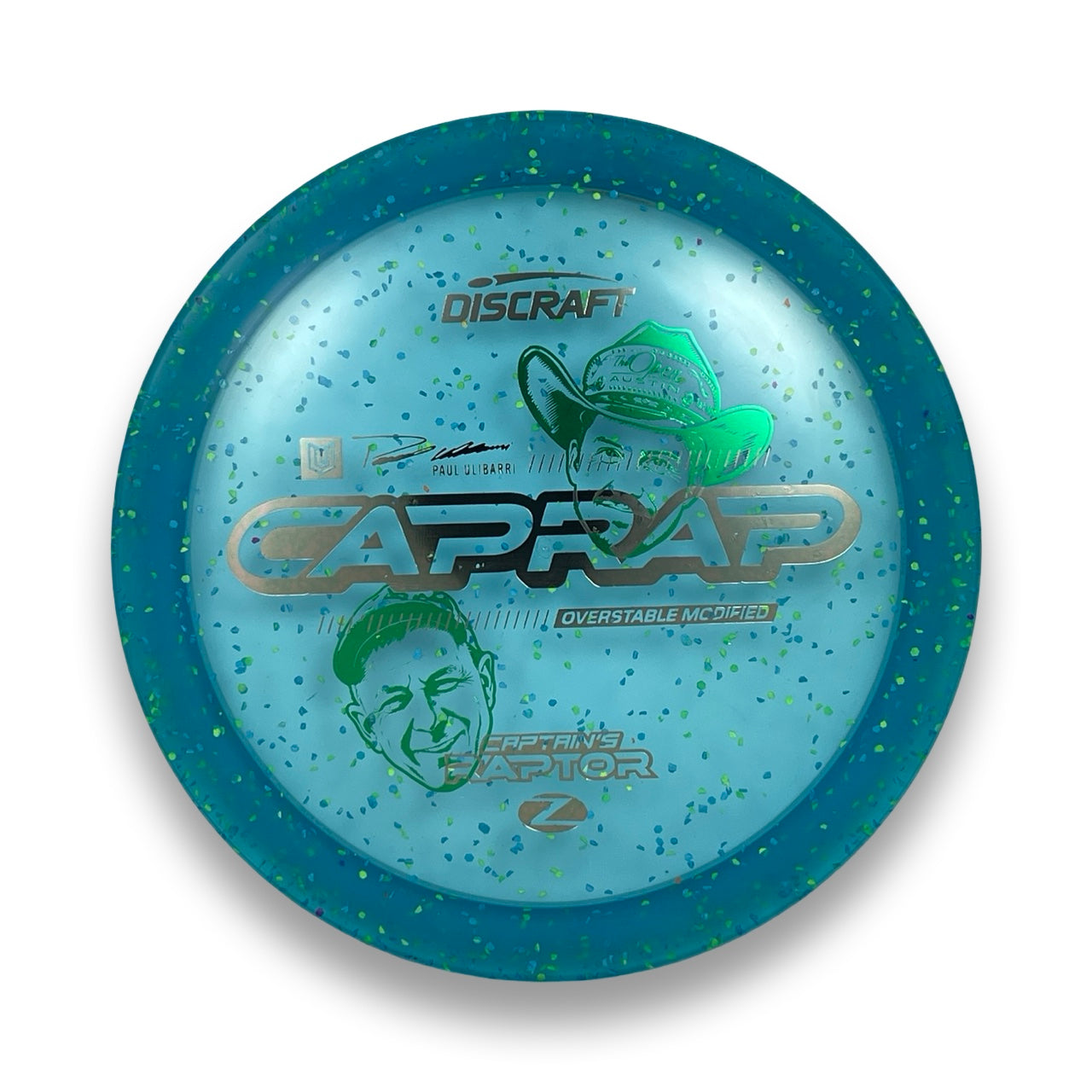 Limited Edition "Faces" Z Confetti CapRap - 2026 Ulibarri OAA Comemmorative