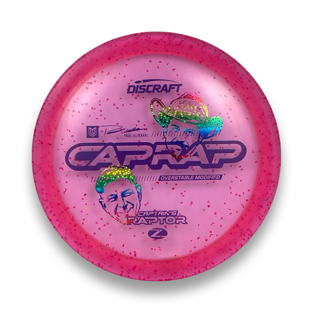 Limited Edition "Faces" Z Confetti CapRap - 2026 Ulibarri OAA Comemmorative