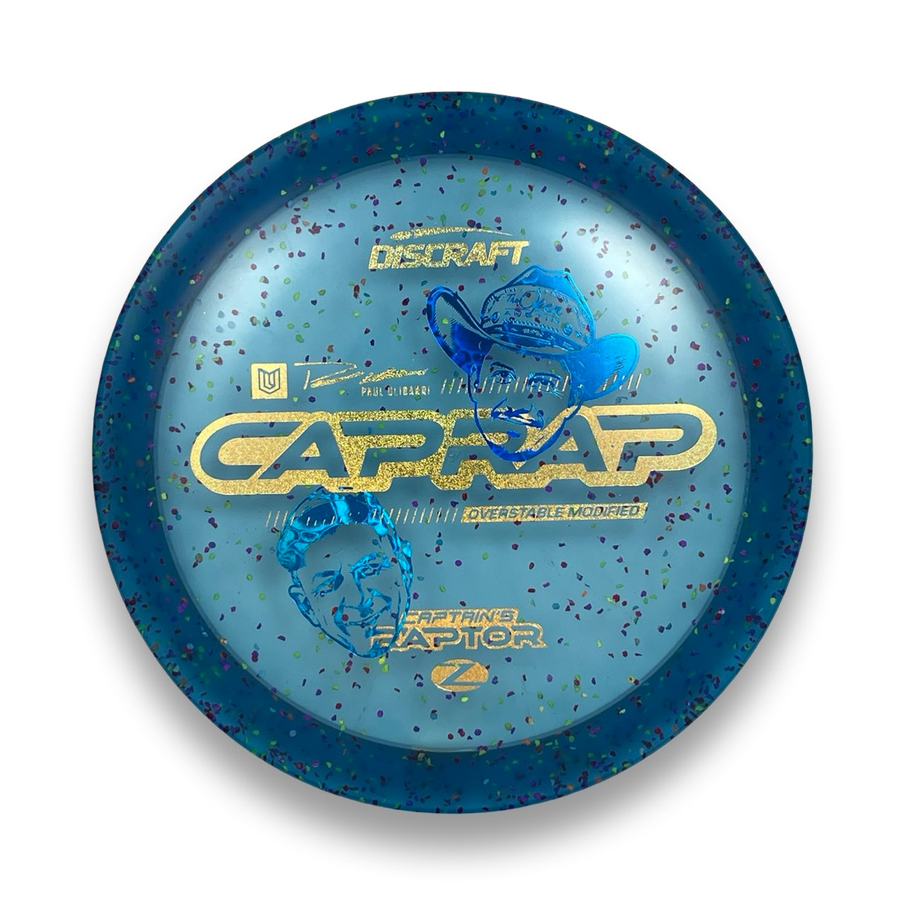 Limited Edition "Faces" Z Confetti CapRap - 2026 Ulibarri OAA Comemmorative