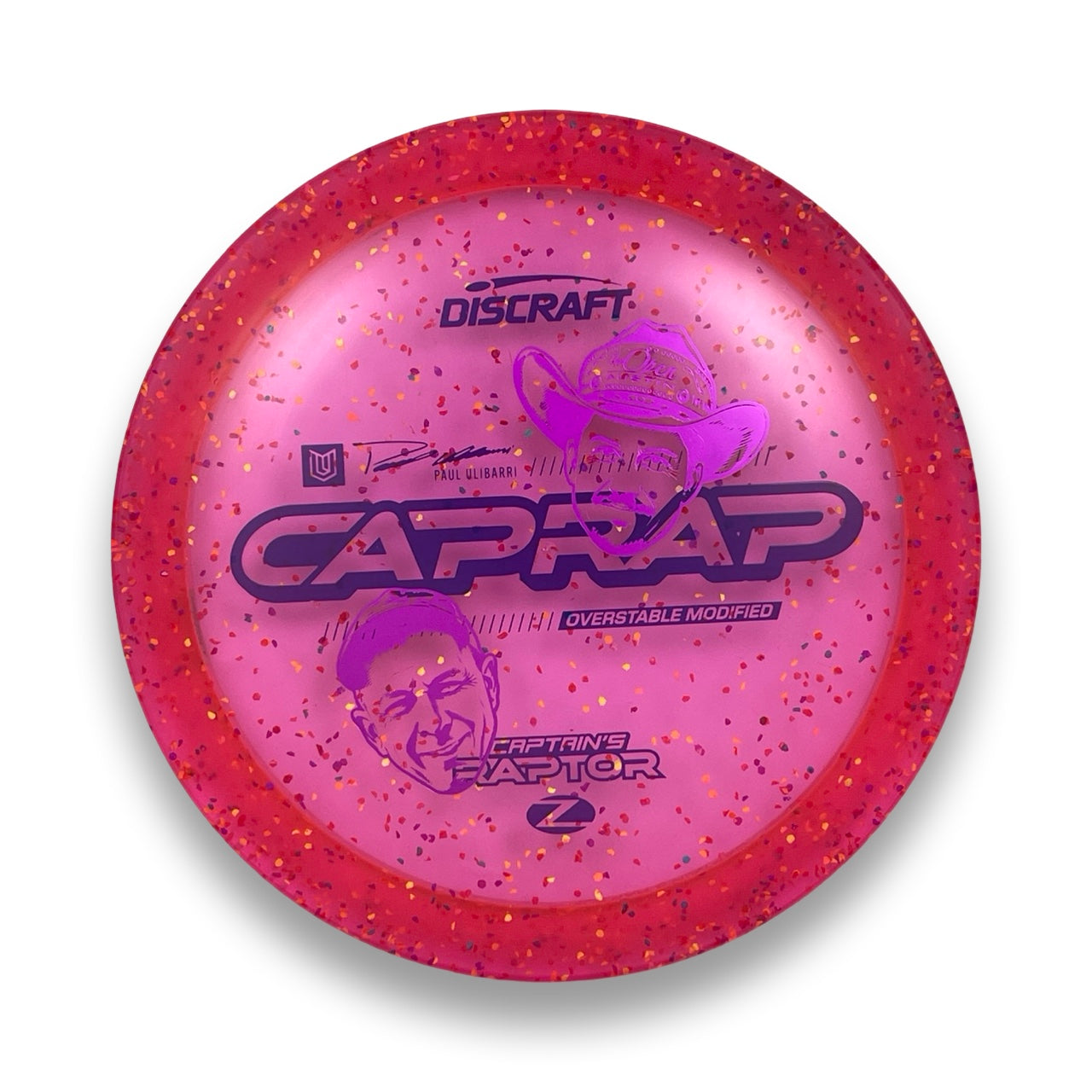 Limited Edition "Faces" Z Confetti CapRap - 2026 Ulibarri OAA Comemmorative