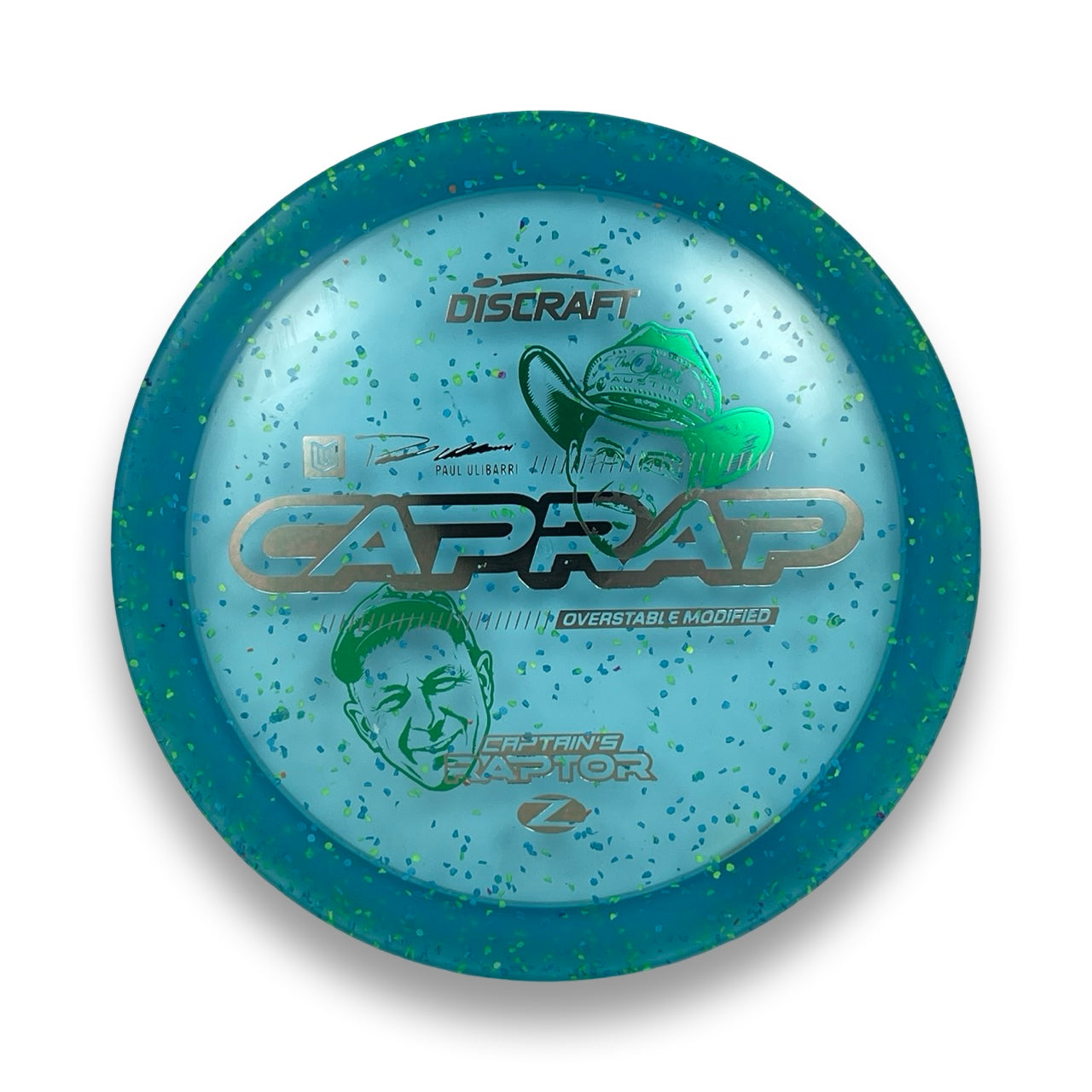 Limited Edition "Faces" Z Confetti CapRap - 2026 Ulibarri OAA Comemmorative